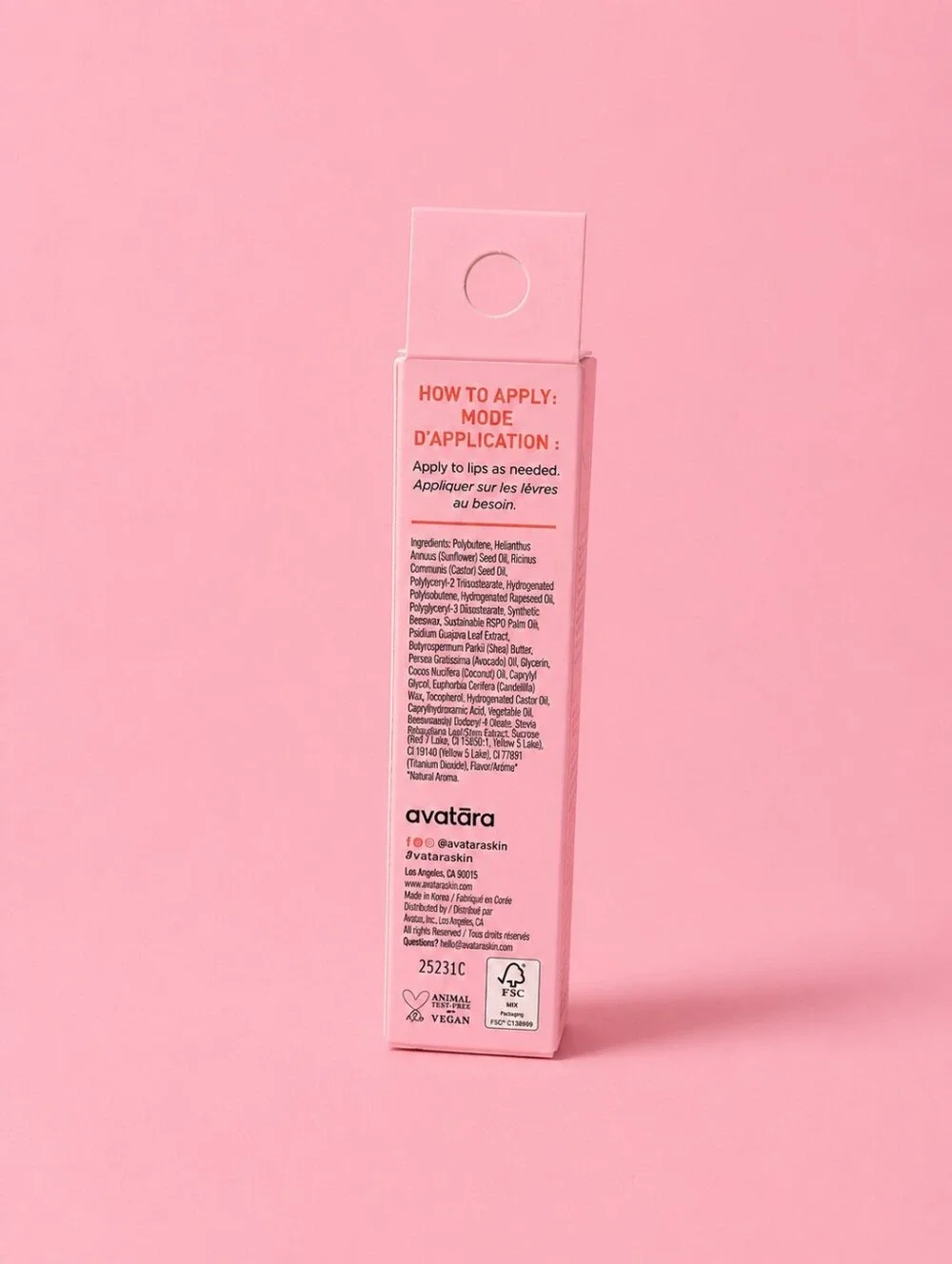 3/$15 Avatara Guava Glow Lip Jelly